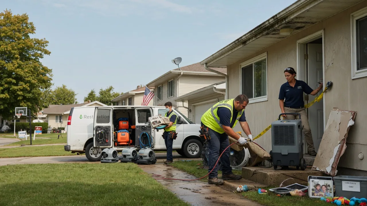 Water Damage Restoration in Geneva, IN near me